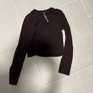 LONG-SLEEVE COAST CROP CREW